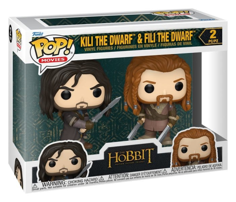 PRECOMENZI - The Hobbit POP! Vinyl Figures 2-Pack Kili & Fili 10 cm