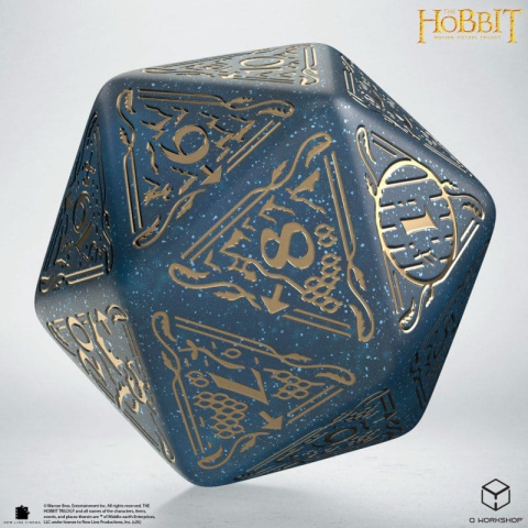 The Hobbit Spindown Jumbo Die Aether TCG D20 [4]