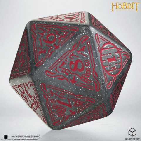 The Hobbit Spindown Jumbo Die Lunaris TCG D20 [4]