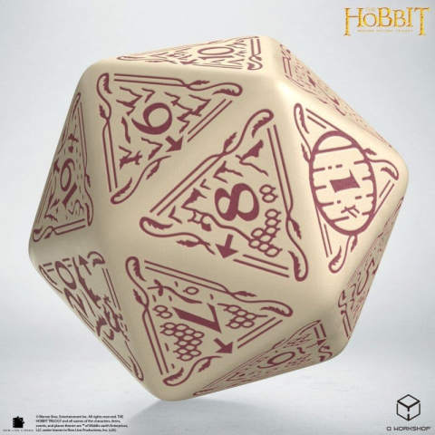 The Hobbit Spindown Jumbo Die Terra TCG D20 [4]
