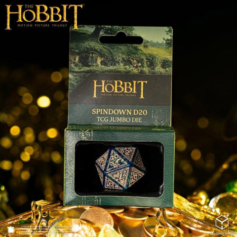 The Hobbit Spindown Jumbo Die Tideborn TCG D20 [1]