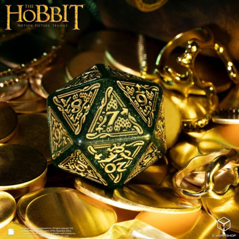 The Hobbit Spindown Jumbo Die Verdant TCG D20 [2]