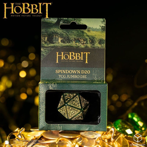 Games - The Hobbit Spindown Jumbo Die Verdant TCG D20