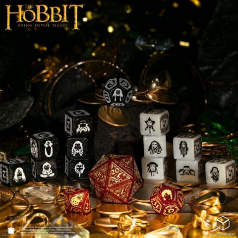 The Hobbit TCG Dice Set of 16 Ember Hearth [2]