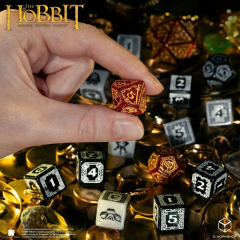 The Hobbit TCG Dice Set of 16 Ember Hearth [1]