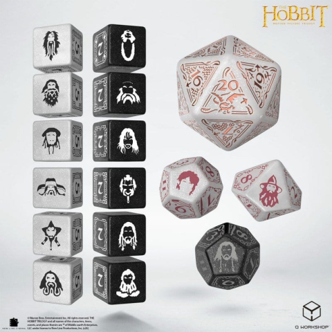 The Hobbit TCG Dice Set of 16 Radiant Dawn [3]