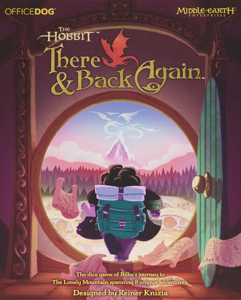 Board Games - The Hobbit: There & Back Again - Joc de aventura competitiv (EN)