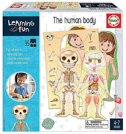 Jocuri creative - The Human Body Educa 18842