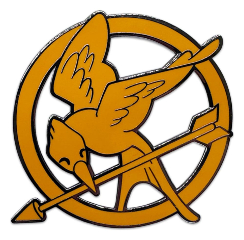 Fashion & Accessories - The Hunger Games Pin Badge Mockingjay 5 cm
