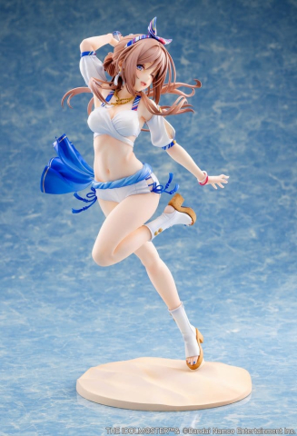 The Idolmaster Gakuen PVC Figure 1/7 Himesaki Rinami Kimi to Semi Blue Ver. 27 cm [7]