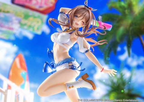 The Idolmaster Gakuen PVC Figure 1/7 Himesaki Rinami Kimi to Semi Blue Ver. 27 cm [15]