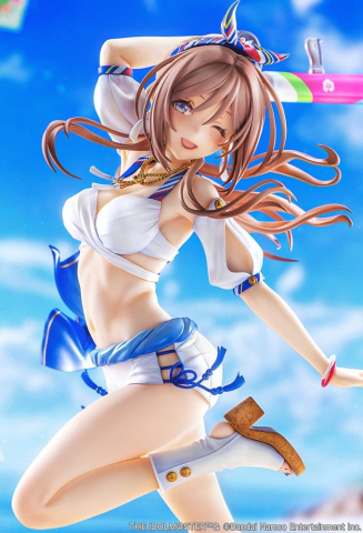 The Idolmaster Gakuen PVC Figure 1/7 Himesaki Rinami Kimi to Semi Blue Ver. With Bonus 27 cm [1]