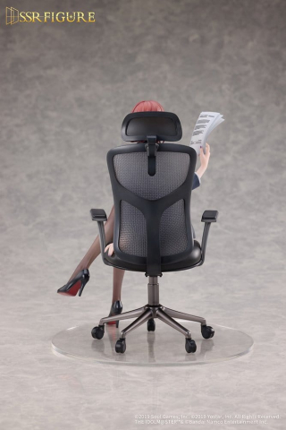 The Idolmaster Shiny Colors x Mahjong Soul PVC Figure 1/7 Madoka Higuchi Effortless Work Ver. 21 cm [6]