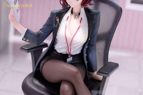 The Idolmaster Shiny Colors x Mahjong Soul PVC Figure 1/7 Madoka Higuchi Effortless Work Ver. 21 cm [8]