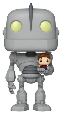 The Iron Giant Super Sized POP! Animation Vinyl Figure Iron Giant w/Hogarth 15 cm [1]