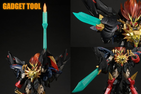 The King of Braves GaoGaiGar Amakuni Kizin Model Kit Genesic GaoGaiGar 30 cm [13]