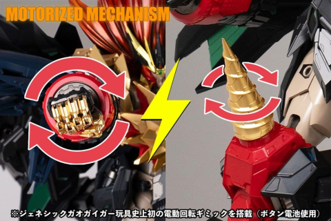 The King of Braves GaoGaiGar Amakuni Kizin Model Kit Genesic GaoGaiGar 30 cm [14]