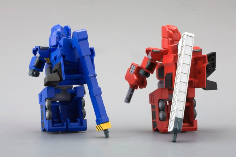 The King of Braves GaoGaiGar D-Style Plastic Model Kit Cho Ryu Jin (Reproduction) 10 cm [8]