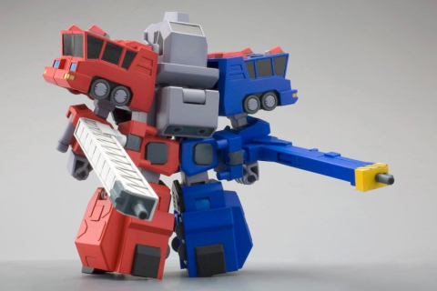 The King of Braves GaoGaiGar D-Style Plastic Model Kit Cho Ryu Jin (Reproduction) 10 cm [3]