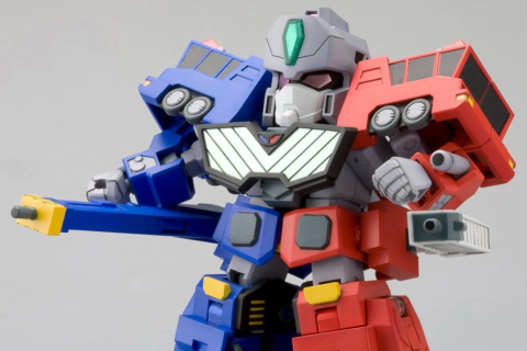 The King of Braves GaoGaiGar D-Style Plastic Model Kit Cho Ryu Jin (Reproduction) 10 cm [5]