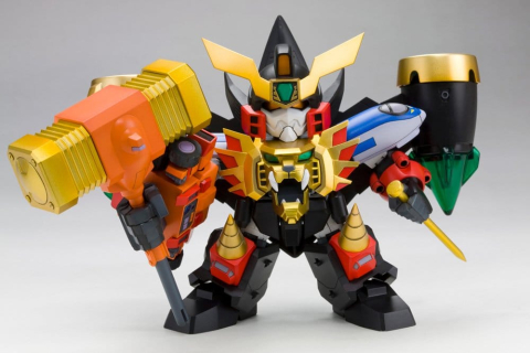 The King of Braves GaoGaiGar D-Style Plastic Model Star Gao Gai Gar (Reproduction) 11 cm [1]