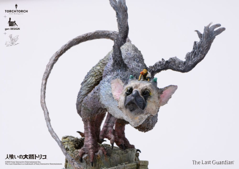 The Last Guardian Art Statue Trico by Akishi Ueda 50 cm [18]