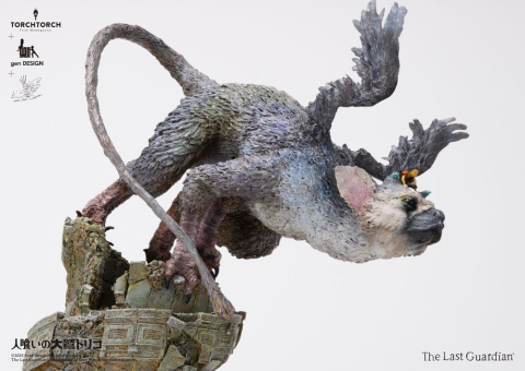 The Last Guardian Art Statue Trico by Akishi Ueda 50 cm [16]