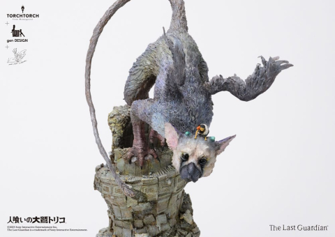 The Last Guardian Art Statue Trico by Akishi Ueda 50 cm [19]