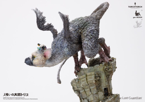 The Last Guardian Art Statue Trico by Akishi Ueda 50 cm [20]