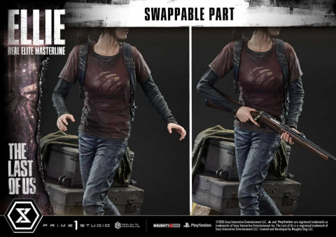 The Last of Us (Part I) Real Elite Masterline Statue 1/4 Ellie 46 cm [17]
