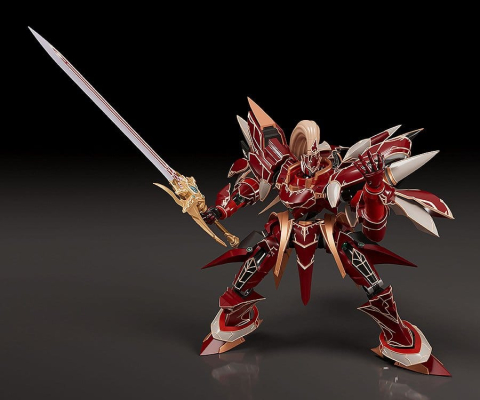 The Legend of Heroes: Trails of Cold Steel Moderoid Plastic Model Kit Testa-Rossa, the Vermillion Knight 18 cm [2]