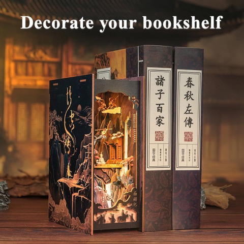 The Legend of Wukong - DIY Book Nook Kit cu LED [8]