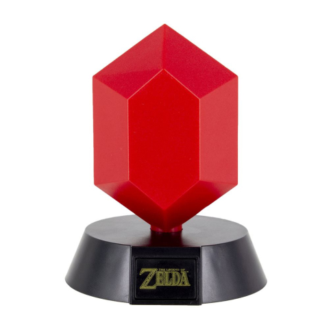 The Legend of Zelda 3D Icon Light Red Rupee 10 cm [1]