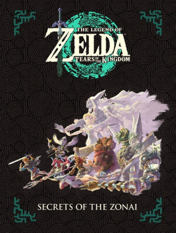 Casa si Cadouri - The Legend of Zelda Art Book Tears of the Kingdom--Secrets of the Zonai Hardcover *English Ver.*