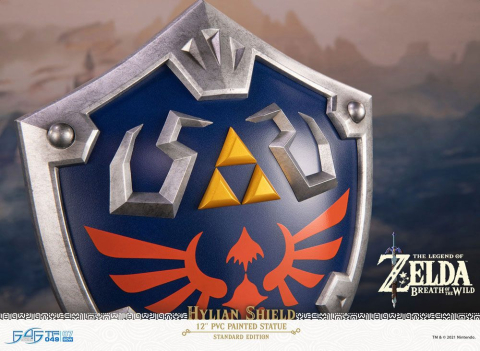 The Legend of Zelda Breath of the Wild PVC Statue Hylian Shield Standard Edition 29 cm [12]