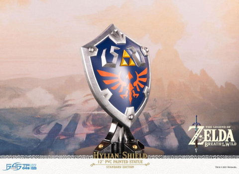 The Legend of Zelda Breath of the Wild PVC Statue Hylian Shield Standard Edition 29 cm [1]
