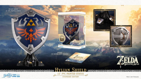 The Legend of Zelda Breath of the Wild PVC Statue Hylian Shield Standard Edition 29 cm [25]