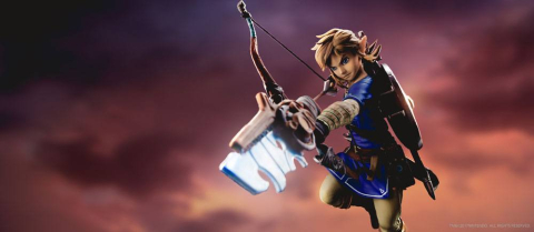 The Legend of Zelda Breath of the Wild PVC Statue Link 25 cm [12]