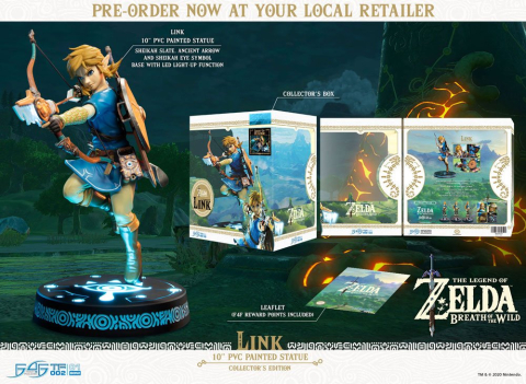 The Legend of Zelda Breath of the Wild PVC Statue Link Collector's Edition 25 cm [8]
