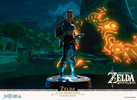 PRECOMENZI - The Legend of Zelda Breath of the Wild PVC Statue Zelda Collector's Edition 25 cm