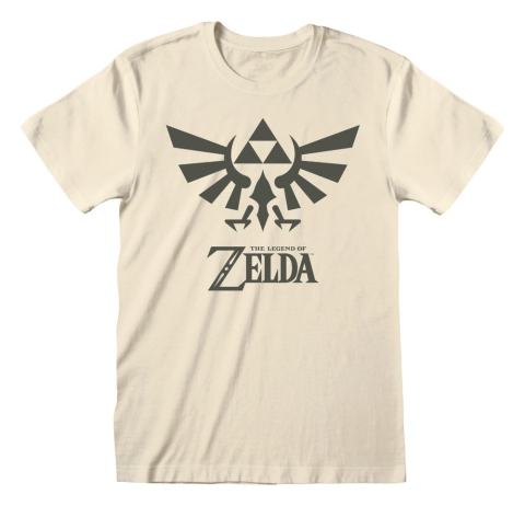 Fashion & Accessories - The Legend of Zelda T-Shirt Hyrule Logo Size S