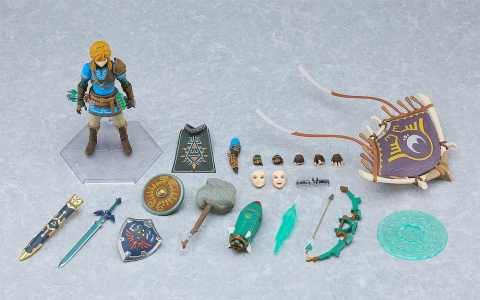 The Legend of Zelda Tears of the Kingdom Figma Action Figure Link Tears of the Kingdom Ver. DX Edition 15 cm [2]