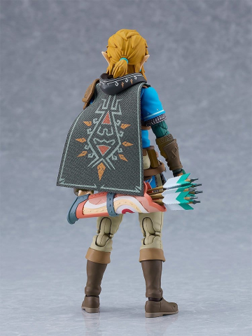 The Legend of Zelda Tears of the Kingdom Figma Action Figure Link Tears of the Kingdom Ver. DX Edition 15 cm [20]