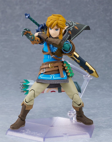 Jucarii - The Legend of Zelda Tears of the Kingdom Figma Action Figure Link Tears of the Kingdom Ver. DX Edition 15 cm
