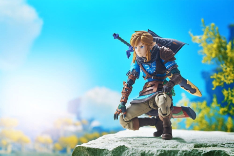 The Legend of Zelda Tears of the Kingdom Figma Action Figure Link Tears of the Kingdom Ver. DX Edition 15 cm [3]