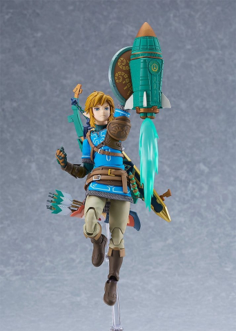 The Legend of Zelda Tears of the Kingdom Figma Action Figure Link Tears of the Kingdom Ver. DX Edition 15 cm [16]