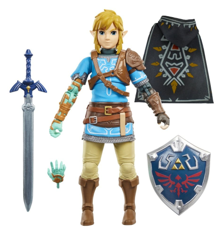 The Legend of Zelda: Tears of the Kingdom Heroes of Hyrule Action Figure Link 15 cm [8]