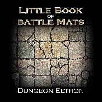 Accesorii pentru boardgames - The Little Book of Battle Mats - Dungeon Edition