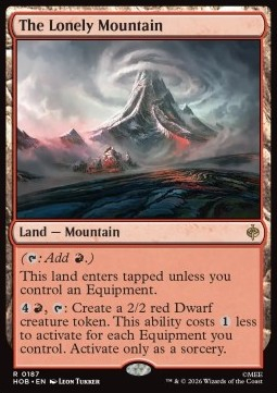 Singles Trading Card Games - The Lonely Mountain The Hobbit - Singles 187