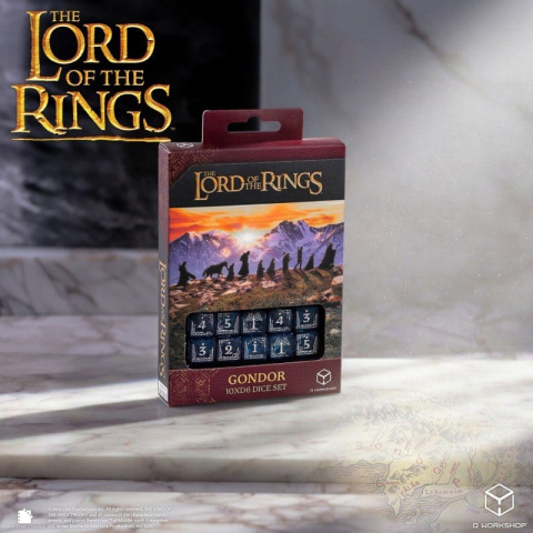 The Lord of the Rings: 10 D6 Dice Set Gondor [4]